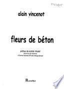 Fleurs de béton