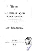 Fleurs de la poésie française du dix-neuvieme sieècle