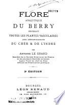 Flore analytique du Berry