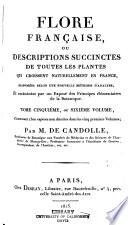 Flore francaise