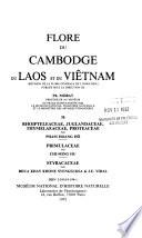 Flore générale de l'Indo-Chine
