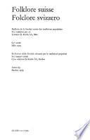Folklore suisse