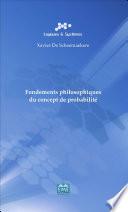 Fondements philosophiques du concept de probabilité