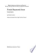 Fonds Raymond Aron