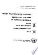 Foreign Trade Statistics of Africa