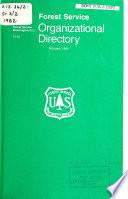 Forest Service Organizational Directory