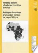 Forestry Policies of Selected Countries in Africa