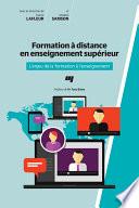 Formation à distance en enseignement supérieur