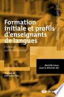 Formation initiale et profils d'enseignants de langues