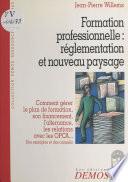 Formation professionnelle, réglementation et nouveau paysage : comment gérer le plan de formation, son financement, l'alternance, les relations avec les OCPA... Des exemples et des conseils