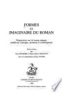 Formes et imaginaire du roman