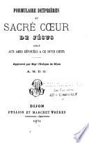 Formulaire de prières au Sacré-Coeur de Jésus