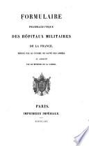 Formulaire pharmaceutique des hôpitaux militaires de la France