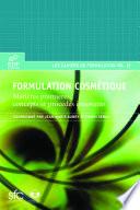 Formulation cosmétique (POD)