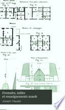 Formules, tables et renseignements usuels