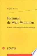 Fortunes de Walt Whitman