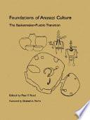 Foundations of Anasazi Culture