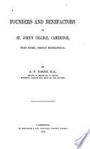 Founders and benefactors of st. John's college, Cambridge