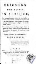 Fragmens d'un voyage en Afrique