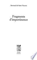 Fragments d'impertinence