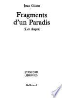 Fragments d'un paradis