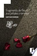 Fragments de fleurs aux pétales cramoisis