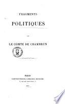 Fragments politiques