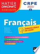 Français - CRPE 2023 - Epreuve orale d'admission