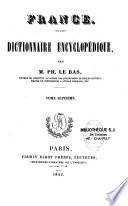 France, dictionnaire encyclopédique