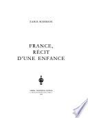 France, récit d'une enfance