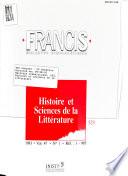 Francis bulletin signalétique