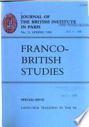 Franco-British Studies