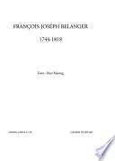 François-Joseph Bélanger, 1744-1818