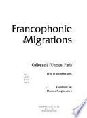 Francophonie et migrations