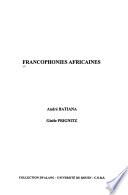 Francophonies africaines