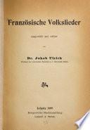 Französische Volkslieder