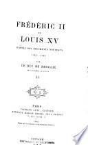 Frederic II et Louis XV
