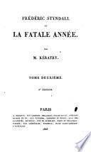 Frédéric Styndall, ou, La fatale année