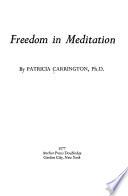 Freedom in Meditation
