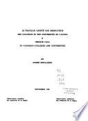 French CALL in Canadian colleges and universities