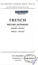 French Military Dictionary