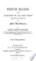 French reader, with analysis of all the verbs. ... And full vocabulary