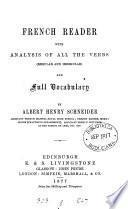 French reader, with analysis of all the verbs and full vocabulary