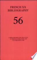French XX Bibliography