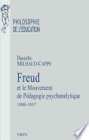 Freud et le mouvement de pédagogie psychanalytique