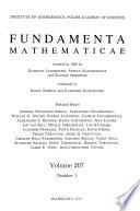 Fundamenta Mathematicae
