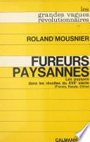 Fureurs paysannes : les paysans dans les révoltes du XVIIe siècle (France, Russie, Chine)