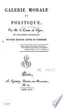 Galerie morale et politique