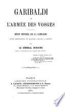 Garibaldi et l'armée des Vosges