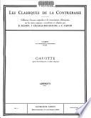 Gavotte pour contrebasse à cordes et piano